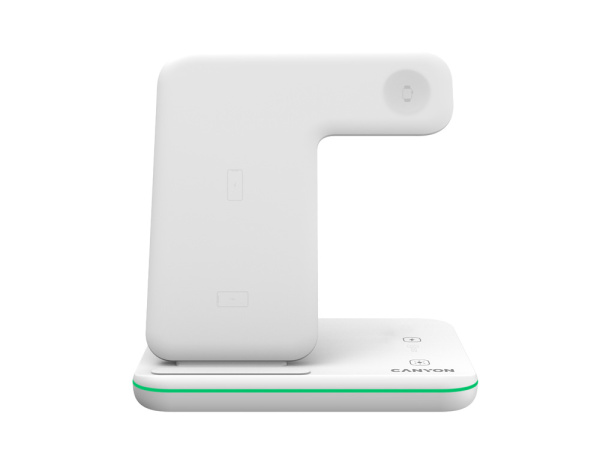 Беспроводное зарядное устройство для гаджетов 3-в-1 с технологией QI WS-303, 15 Вт Беспроводное зарядное устройство для гаджетов 3-в-1 с технологией QI WS-303, 15 Вт