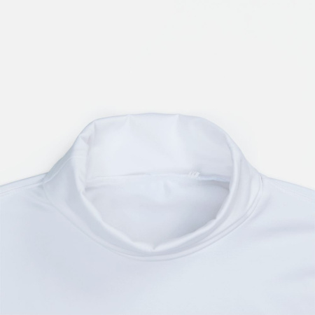 Лонгслив из бифлекса Morfiss, белый, размер XS/S