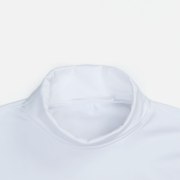 Лонгслив из бифлекса Morfiss, белый, размер XS/S