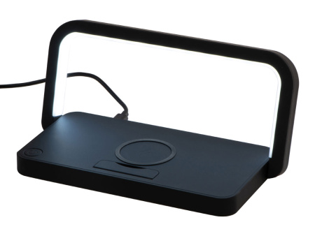 Беспроводная зарядка с лампой Robo, 10 W Беспроводная зарядка с лампой Robo, 10 W