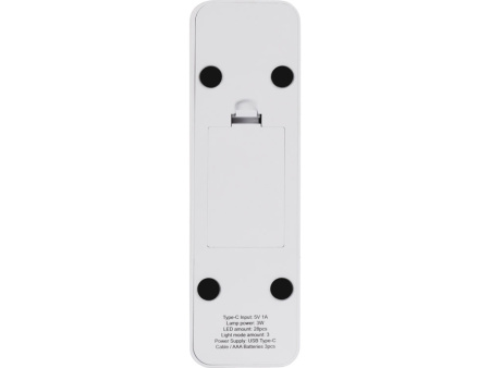 Складывающаяся настольная LED лампа Stack N, 3 Вт, белый