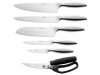 Набор кухонных ножей с блоком, NADOBA, серия VERA