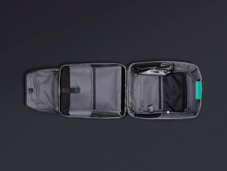 Водостойкий антикражный рюкзак Clickpack для ноутбука 15.6, черный