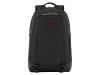 Рюкзак WENGER Oryson 16, чёрный, переработанный ПЭТ/Полиэстер, 32х45х19 см, 25 л.