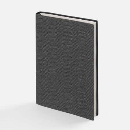 Ежедневник-органайзер Twill, недатированный, черный