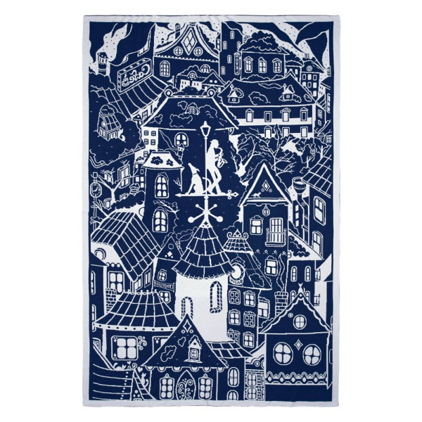 Плед на заказ Tricksy Net, 2 цвета, L