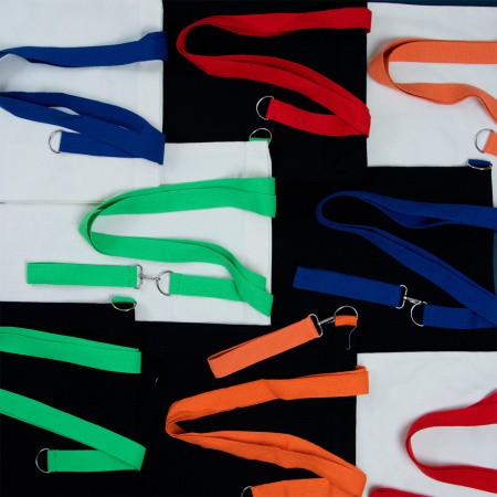 Сумка для покупок Black GLOW 325 г/м² с ремувкой, красная