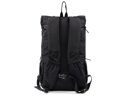 Легкий складывающийся рюкзак-мессенджер Venturer Eco, черный