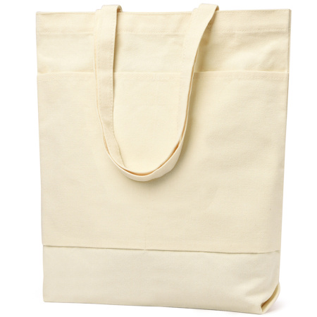 Сумка для покупок JETTA 325 г/м² с шильдом, натуральный