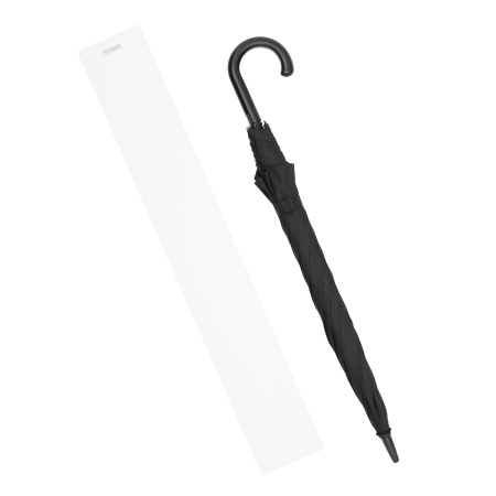 Зонт-трость Дюна (Dune), черный