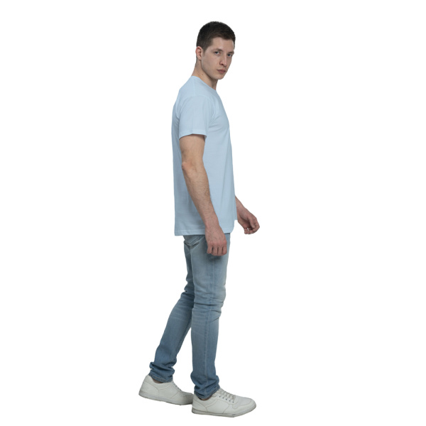 Футболка MODERN МУЖ 155г О-ворот св.голубой S