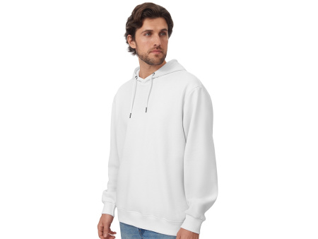 Толстовка с капюшоном оверсайз Lisbon унисекс, белый