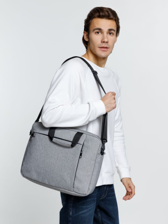 Сумка для ноутбука Oneworld, серая