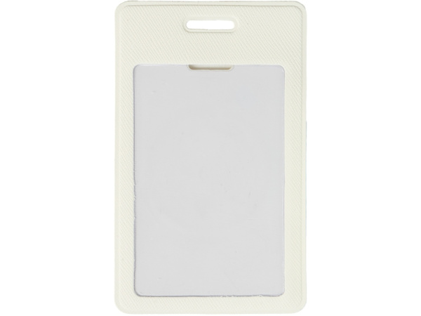 Вертикальный карман из экокожи для карты Favor, белый