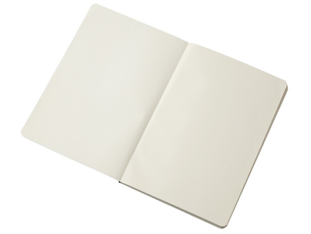 Блокнот в гибкой обложке A5 Виспи 2.0 в клетку, черный