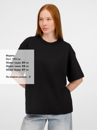 Футболка оверсайз унисекс Legacy, черная, размер 3XL