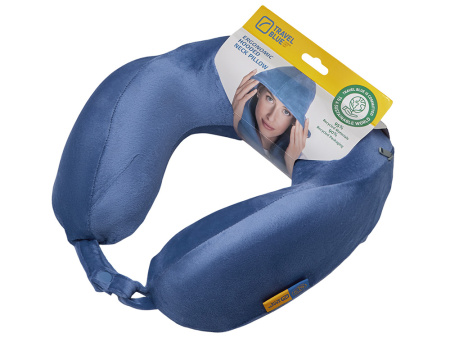 Подушка для путешествий с капюшоном Travel Blue Hooded Tranquility Pillow (216), цвет синий
