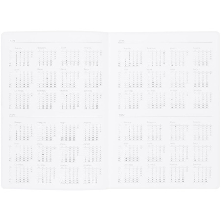 Ежедневник Vale, недатированный, бирюзовый