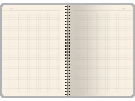 Бизнес тетрадь на гребне А5 Pragmatic, 60 листов в клетку, бордовый