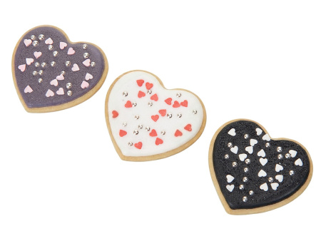 Набор пряников в форме сердец, 55 гр. Sweethearts