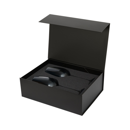 Подарочный набор 2 бокала для вина Toscana в черной коробке