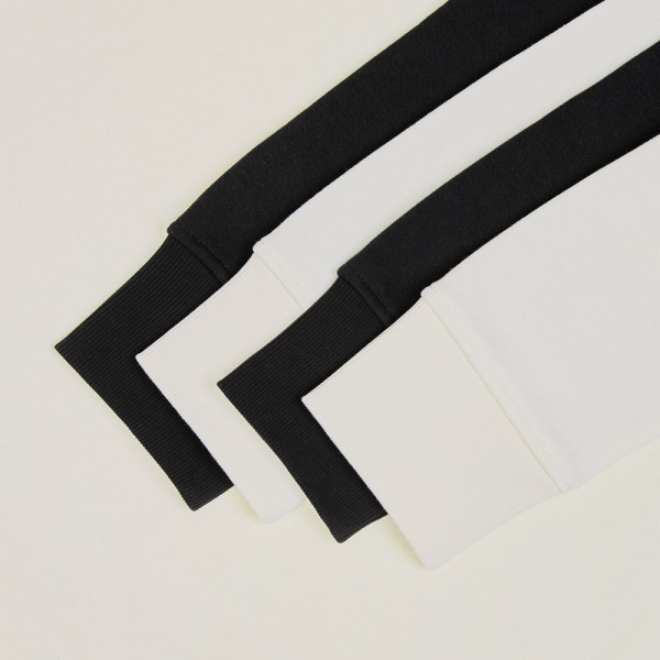 Толстовка унисекс S3, молочно-белая, размер XS/S