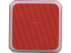 Портативная колонка Cube с подсветкой, красный