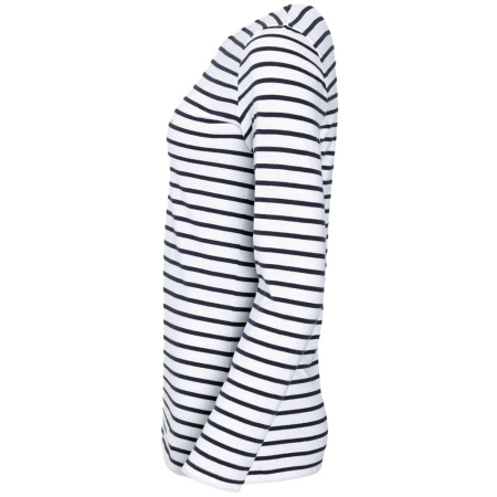 Футболка женская Marine Women, белый/темно-синий, размер XS