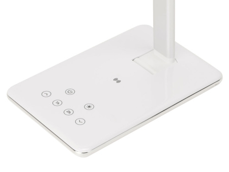 Настольная лампа с функцией беспроводной зарядки Starline, белый Настольная лампа с функцией беспроводной зарядки Starline, белый