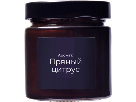 Свеча в стеклянной банке, ароматическая