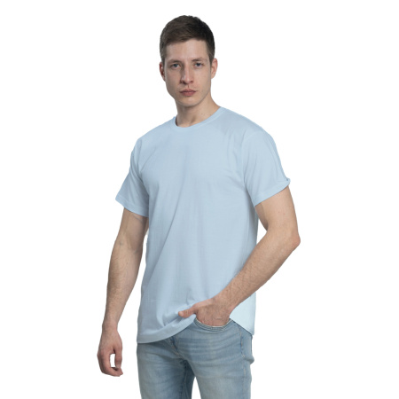 Футболка MODERN МУЖ 155г О-ворот св.голубой S