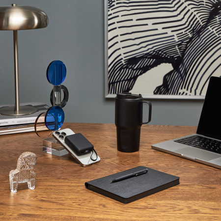 Внешний аккумулятор с подсветкой Риттер PD (Ritter PD) 10000mAh с функцией беспроводной зарядки 15W, черный