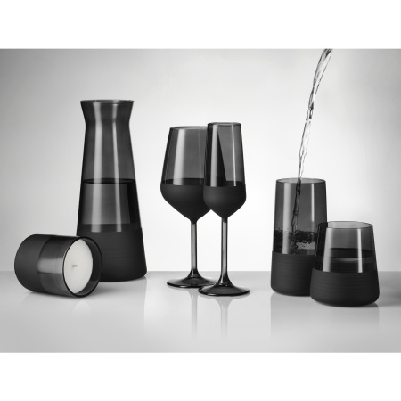 Стакан для воды высокий Блэк Эдишн (Black Edition), черный