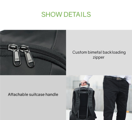 Рюкзак KORIN ClickPack 46х34х16 см, черный