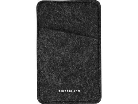 Картхолдер с креплением на телефон Slot, темно-серый