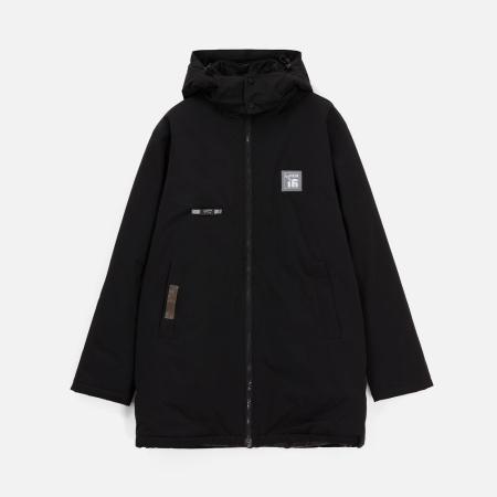 Куртка-парка унисекс Sfera, черная, размер 4XL