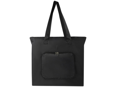 EcoFold Складная эко-сумка из RPET 16 л - сплошной черный