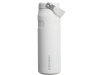 Бутылка для воды объемом 700 мл с откидной трубочкой Stanley IceFlow™ 2.0 - Frosted white