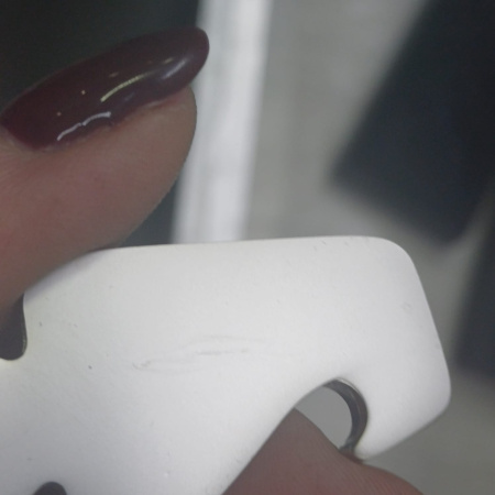 Брелок с функцией открывалки с возможностью изготовления индивидуального дизайна по заказу клиента, серебристый