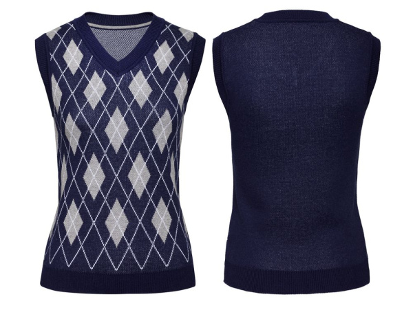 Жилет на заказ Classic Fint, акрил, размер XS