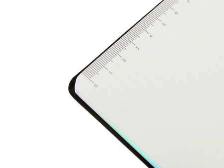 Блокнот А5 в гибкой обложке Fellini с голографическим срезом