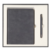 Набор подарочный Solution Superior Duo (ежедневник, ручка), тёмно-серый