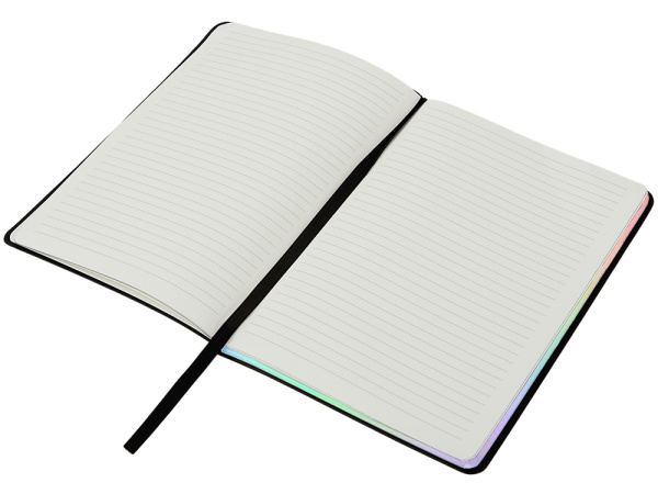 Блокнот А5 в гибкой обложке Fellini с голографическим срезом