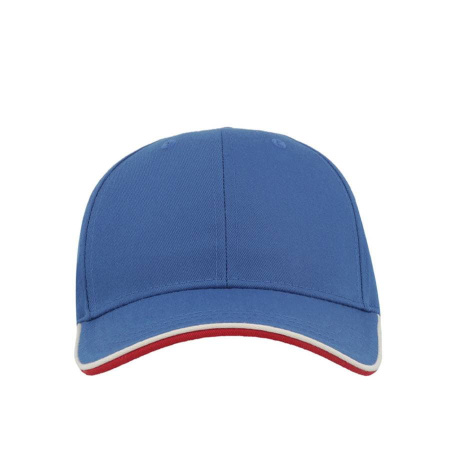 Бейсболка ZOOM PIPING SANDWICH, 6 клиньев, застежка на липучке