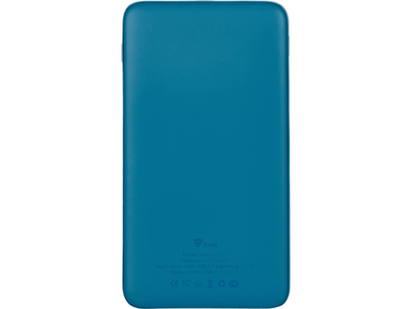 Внешний аккумулятор Reserve Pro, 10 000 mah, индиго