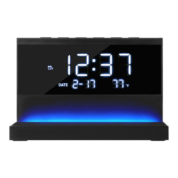 Зарядная станция с часами 15W Glory Зарядная станция с часами 15W Glory