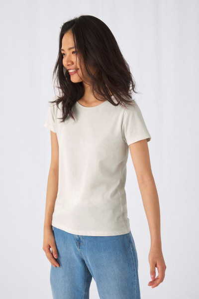 Футболка женская E150 Inspire (Organic), серо-голубая, размер XS