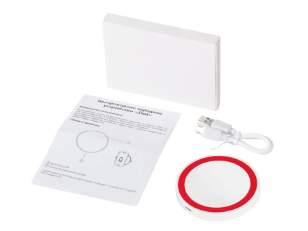 Беспроводное зарядное устройство Dot, 5 Вт Беспроводное зарядное устройство Dot, 5 Вт