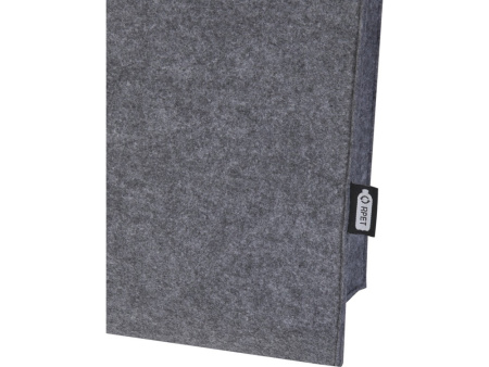 Эко-сумка фетровая Felta с широким дном , серый