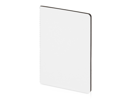 Бизнес-тетрадь А5 Pragmatic Contrast, 40 листов в клетку, белый с черным срезом